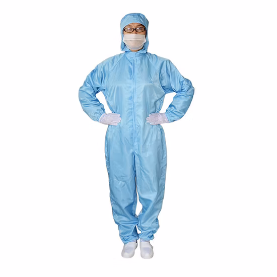 Disposable Safety Hazmat Suit, Protective Garment in Stock