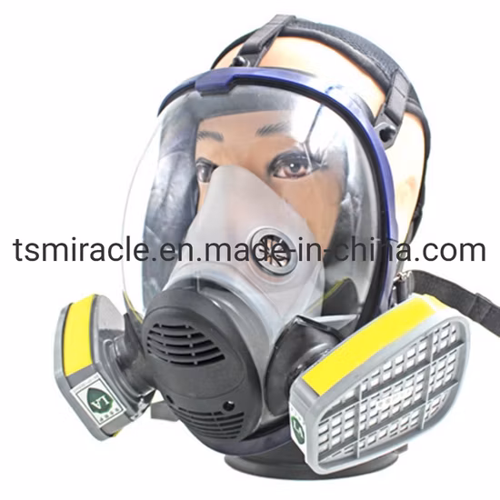 Gas Mask Reusable Filter Mask Chemical Industry Building