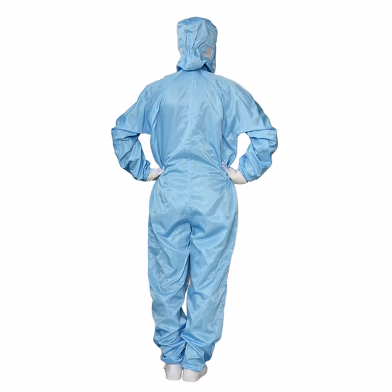 Disposable Safety Hazmat Suit, Protective Garment in Stock