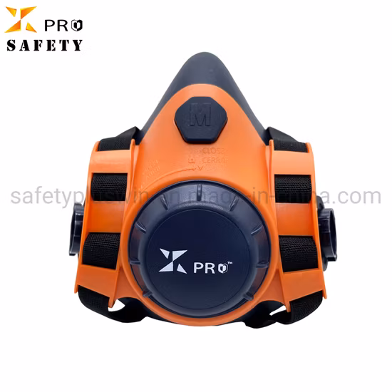 Rubber Silicone Fireman Gas Mask for Breathing Apparatus