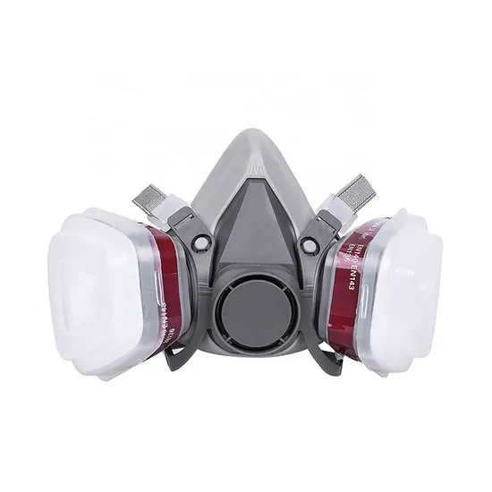 Gas Mask Reusable Filter Mask Chemical Industry Building
