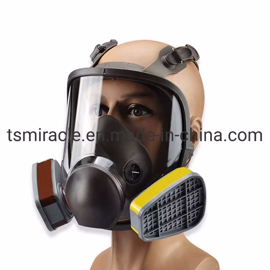 Gas Mask Reusable Filter Mask Chemical Industry Building
