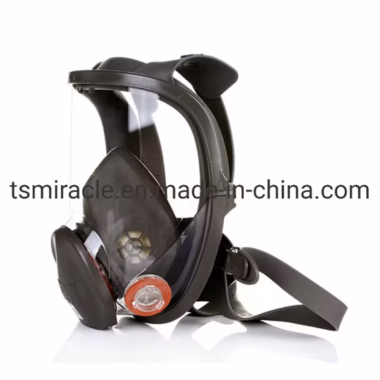 가스 마스크 재사용 가능한 필터 마스크 화학 산업 빌딩